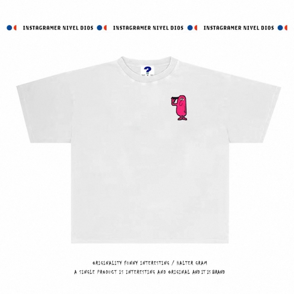 White Graphic Tee